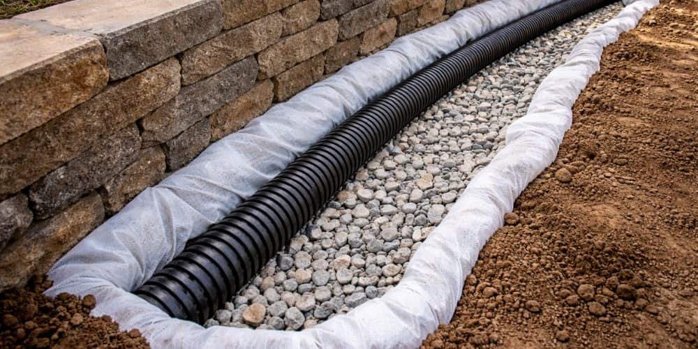 Retaining-Wall-French-Drain