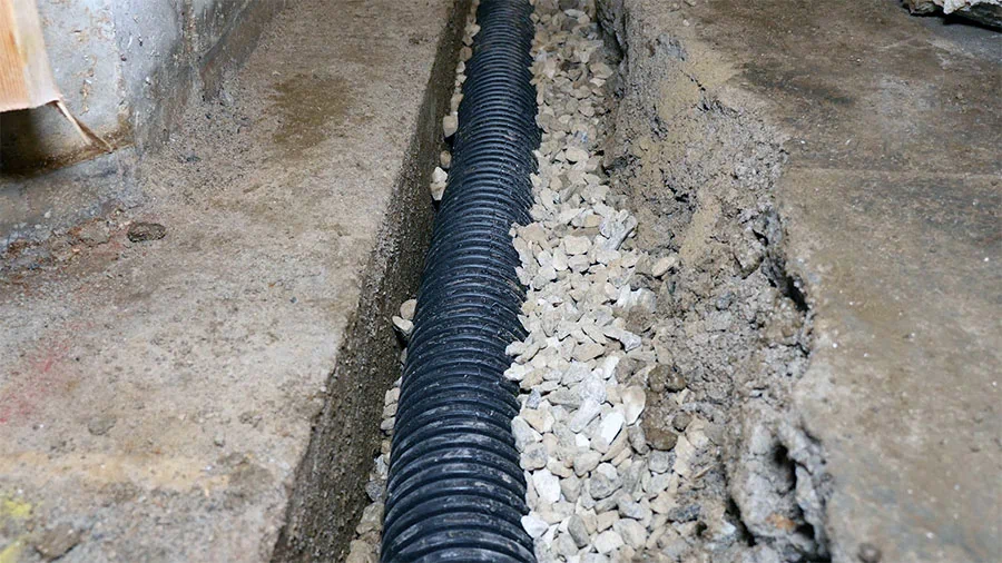 Drain-Tile-Trench-Stone